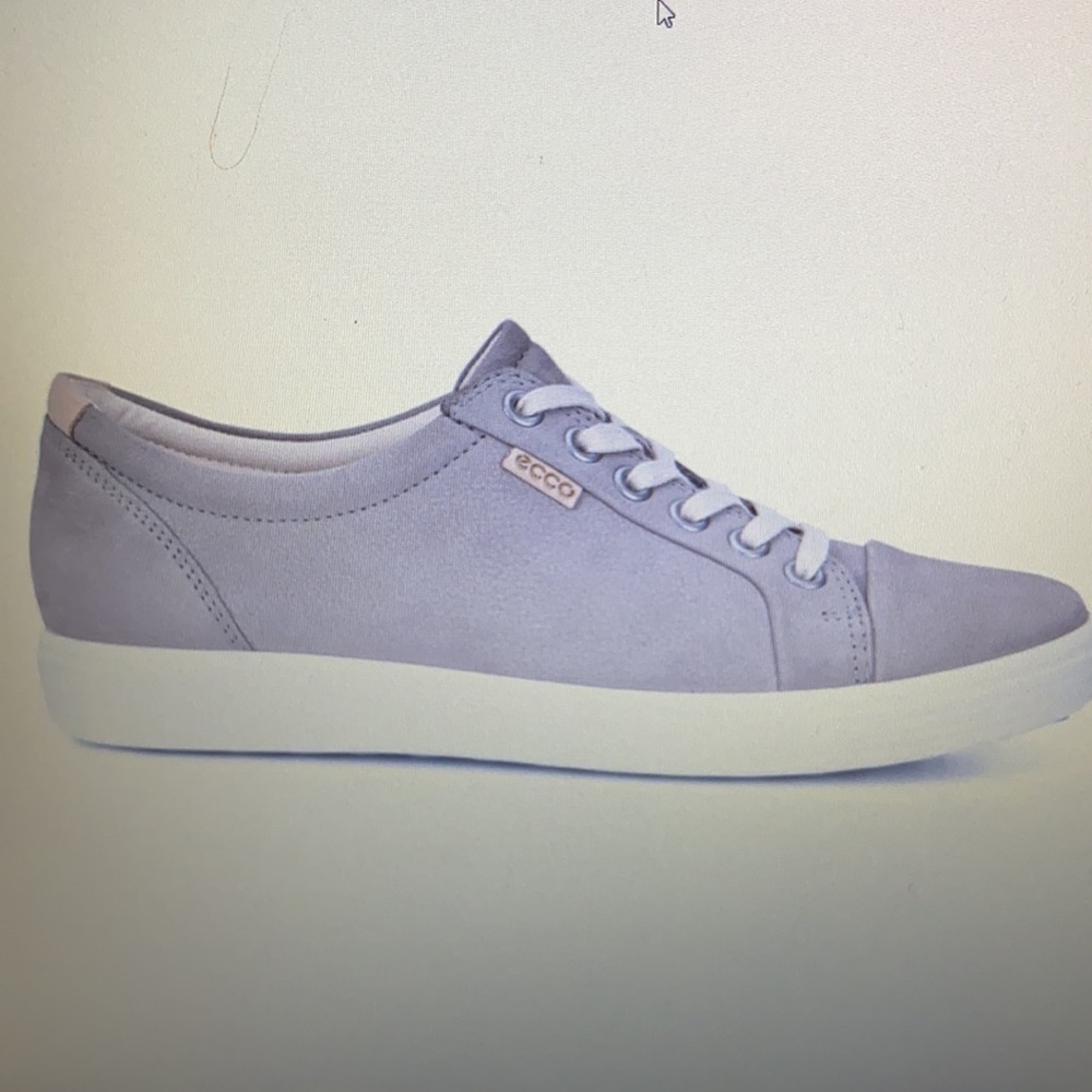 Ecco Soft 7 Extra-Width Sneaker in Warm Gray Sz 37